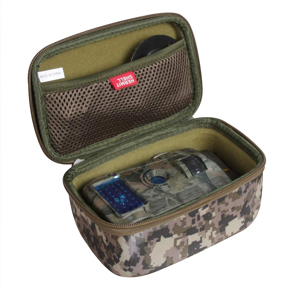 Hermitshell Travel Case for Campark/APEMAN/Meidase/TOGUARD/Victure Trail Camera No-Glow Infrared Night Vision Hunting Camera multicolour