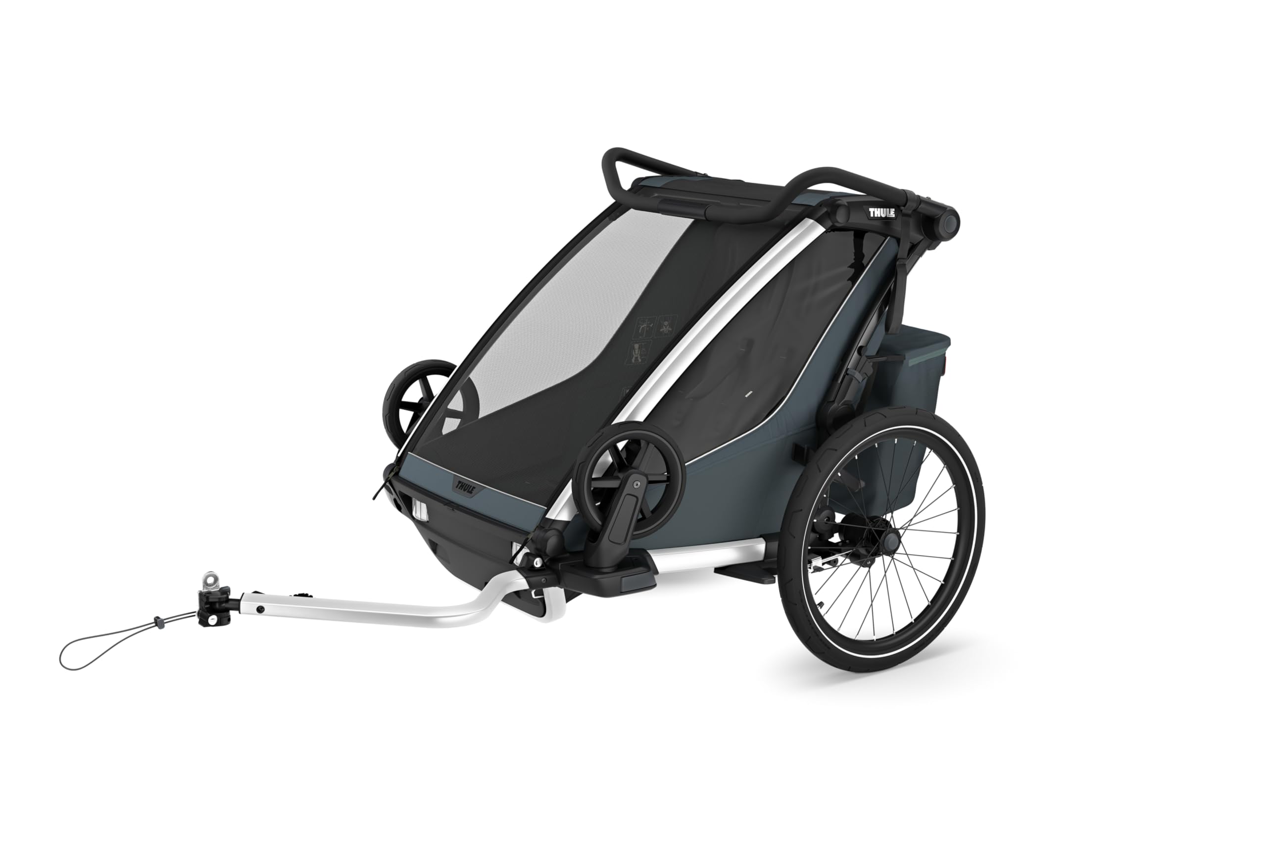 まるこ　THULE chariot sport 2 ベビーカー Thule Chariot Sport 2 Single - Black | Babylist Shop