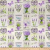 STOF France Provence Baronnies Naturel, Fabric by the Yard