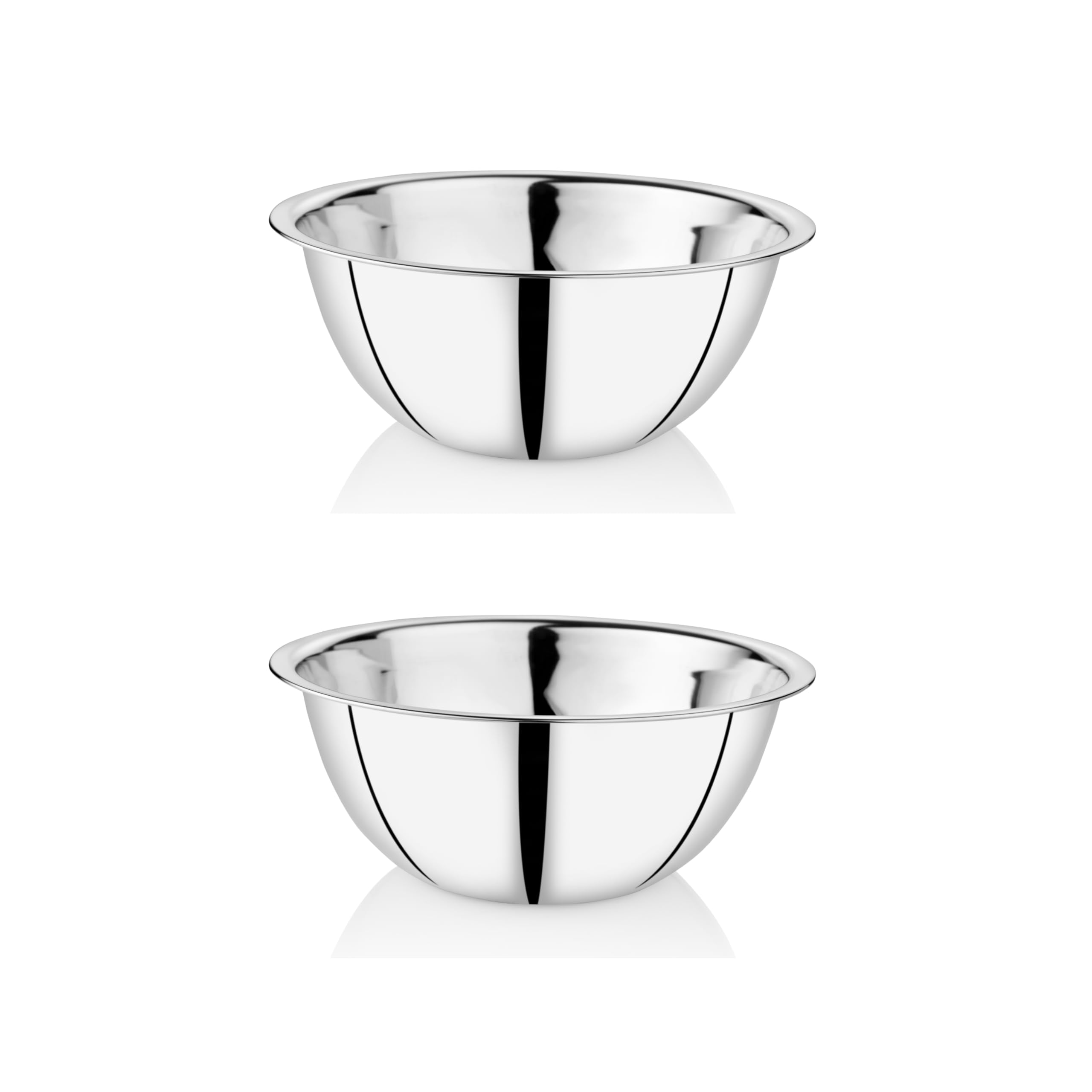 Stainless Steel Mixing Bowls - Set of 2 -8