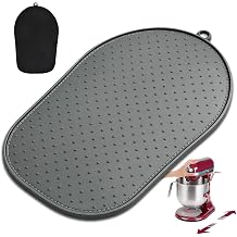 Aotto Mixer Slider Mat for KitchenAid Tilt-Head 4.5-5 Qt Stand Mixer, Appliance Sliding Mat Compatible with Kitchenaid Artisan, Kitchen Countertop Storage Accessories, Moving Tray attachments, Grey