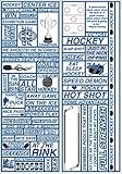 Reminisce Real Sports Quote Stickers-Hockey
