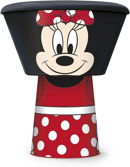 Disney MINNIE MOUSE Stacking Meal Set, Red, Set of 3