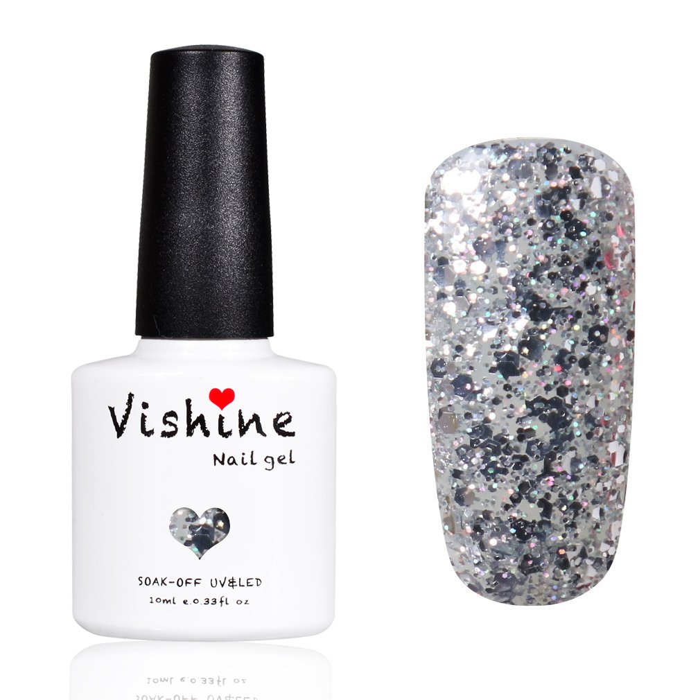 Vishine Brand 10ml Gel Polish Semi-Permanent LED UV Varnish Nail Art Nail Polish #1853