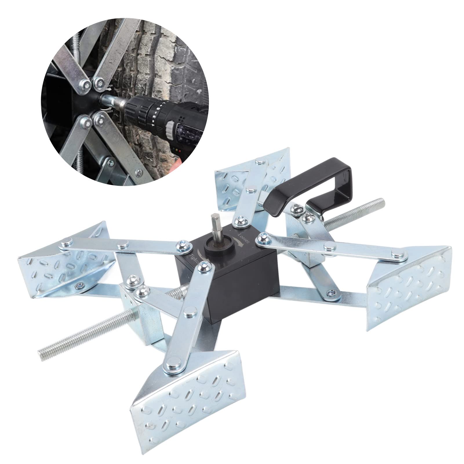 Affilatrice per Lame del Tosaerba Kit di Strumenti per Affilatura Rapida in Acciaio Inossidabile per Un'agricoltura Efficiente 2 Pezzi