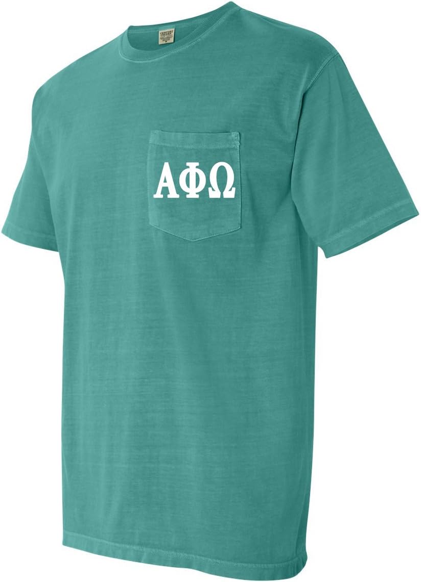 Alpha Phi Omega Fraternity Comfort Colors Pocket Botswana Ubuy