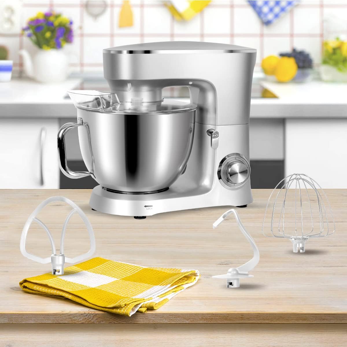 33％割引ホワイト系2021激安通販 Snowtaros スタンドミキサー 調理機器 生活家電ホワイト系OTA.ON.ARENA.NE.JP