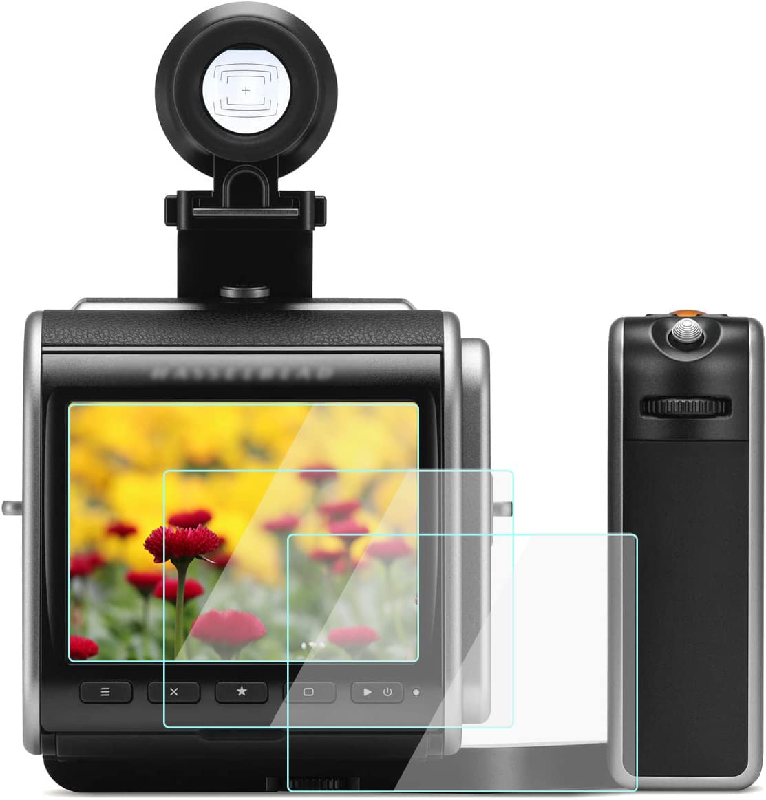 907X Screen Protector Compatible for Hasselblad 907X 50C 50MP Camera, 9H Tempered Glass Anti-Scrach Anti-Bubble Anti-Dust 3-Pack