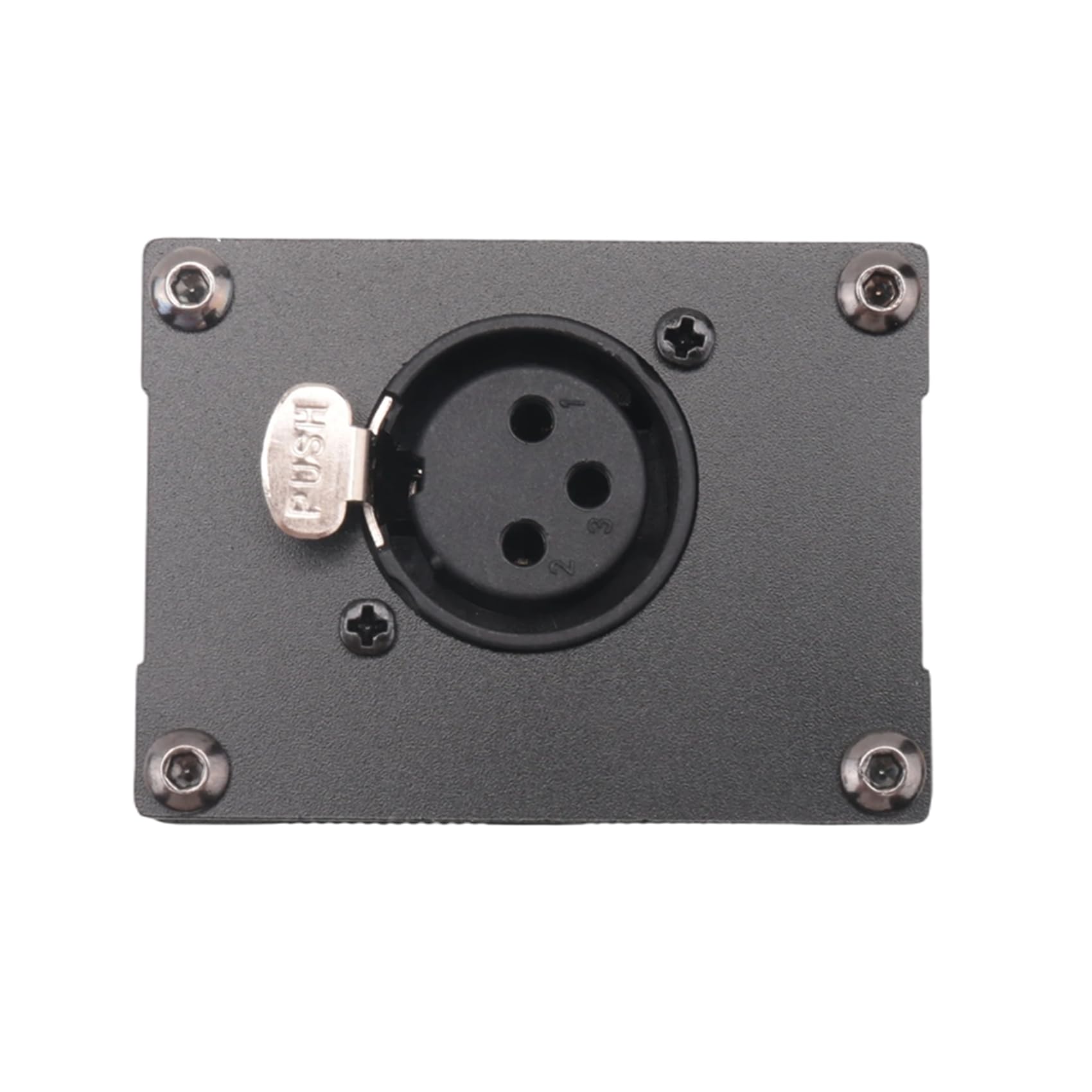 Splitter Audio Équilibré XLR 1x4 3 Broches 1 sur 4 Boîte de Distribution de Signal sans Alimentation