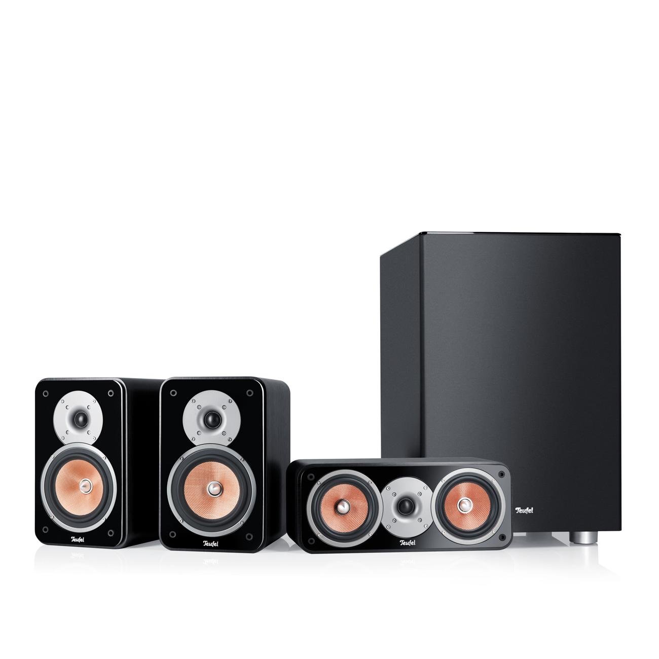 Teufel Ultima "2.0>5.1 Ausbau-Set Surround" - Erweitert die Ultima 40 Mk2 um Center, Subwoofer und Rears