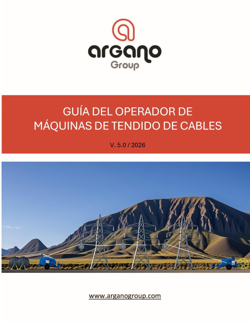 Manual del operador de máquinas de tendido de cables