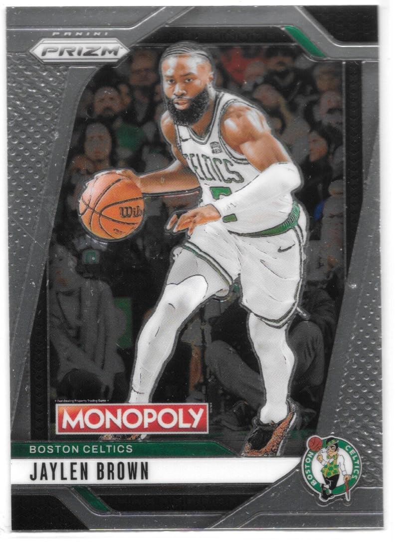 Amazon.com: Jaylen Brown 2024-25 Prizm Monopoly Card #17 : Toys