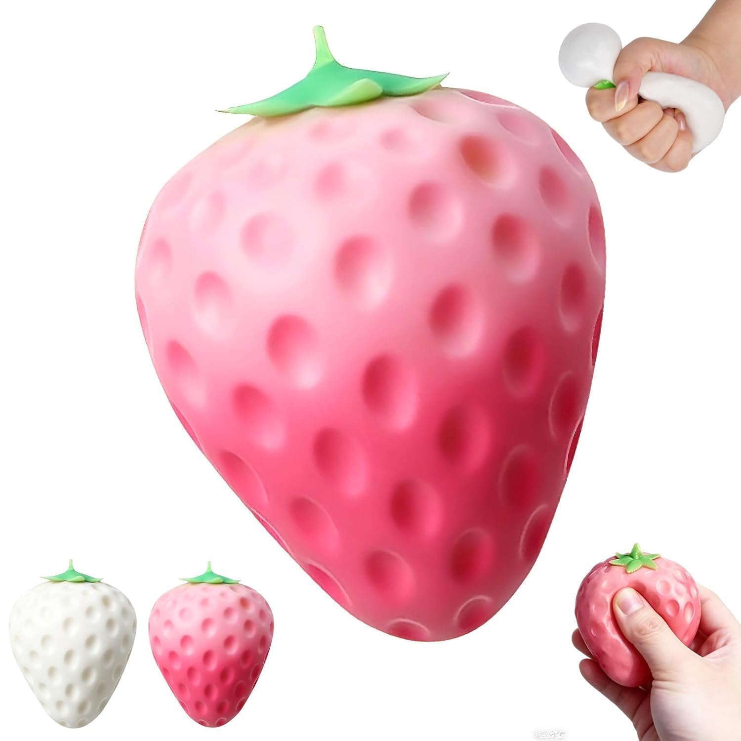 Strawberry Scented Squishy - Stress Relief Toy -12