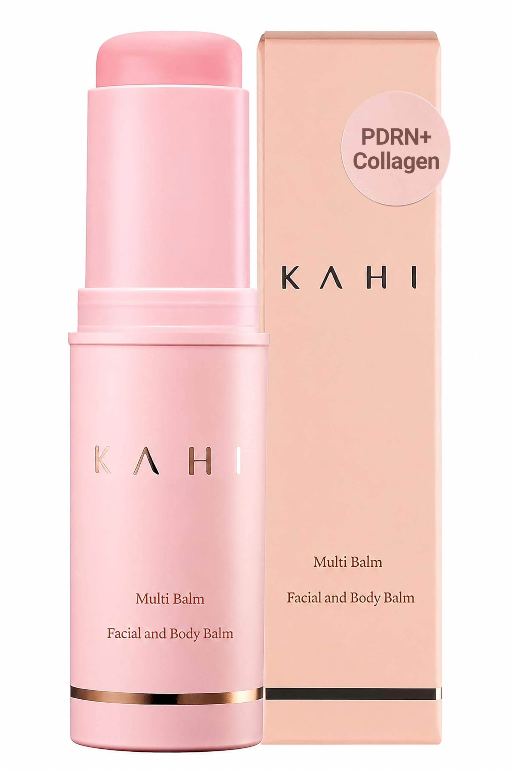 KAHI Wrinkle Bounce Multi Balm Stick | PDRN Collagen Wrinkle Stick | Korean Skin Care |All-in-One Hydrating LipBalm Eye Cream Neck Cream Make Up Base & Face Mist Moisture (MULTIBALM)-image-47