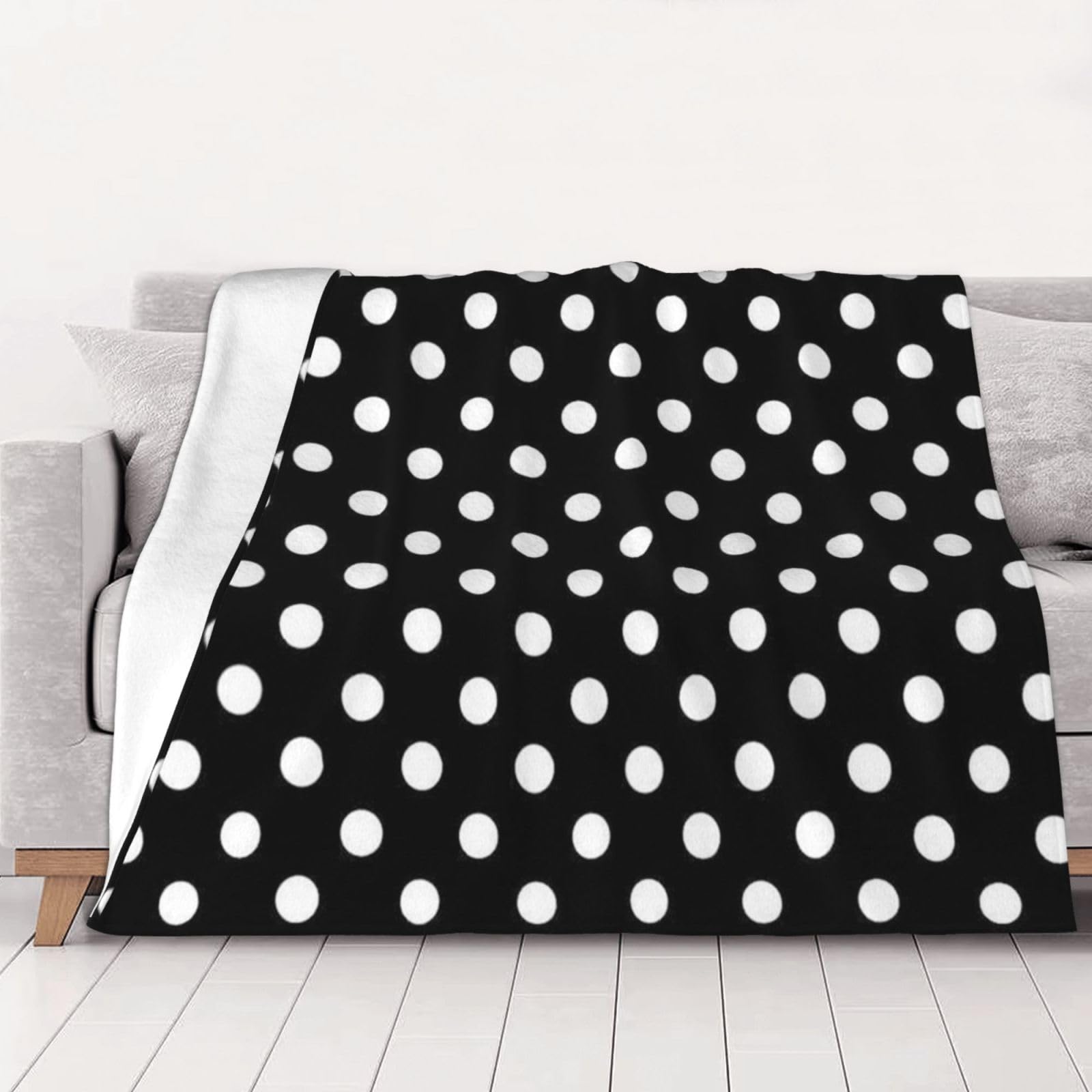 Couverture en flanelle douce pour voiture et soirées cocooning sur le canapé