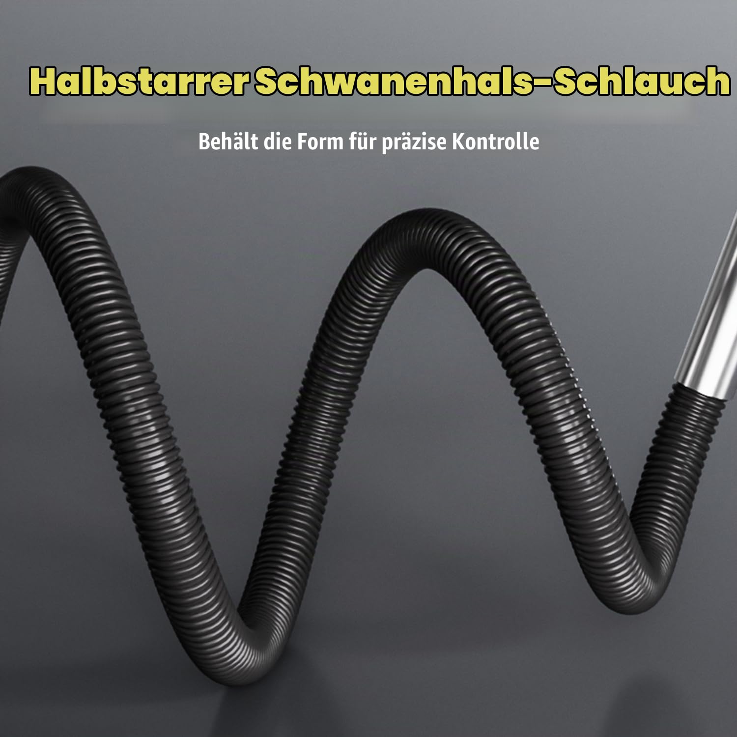 Endoskopkamera mit Licht,1080P HD Endoskop mit 6 Einstellbaren LEDs, 4,3" IPS Bildschirm Inspektionskamera, 2600mAh Batterie Rohrkamera, 6,2mm IP67 Wasserdicht Kanalkamera (1 Meter)