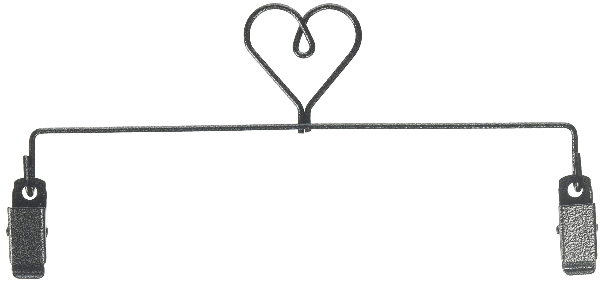 Ackfeld Craft Holder 8" Heart W/Clips