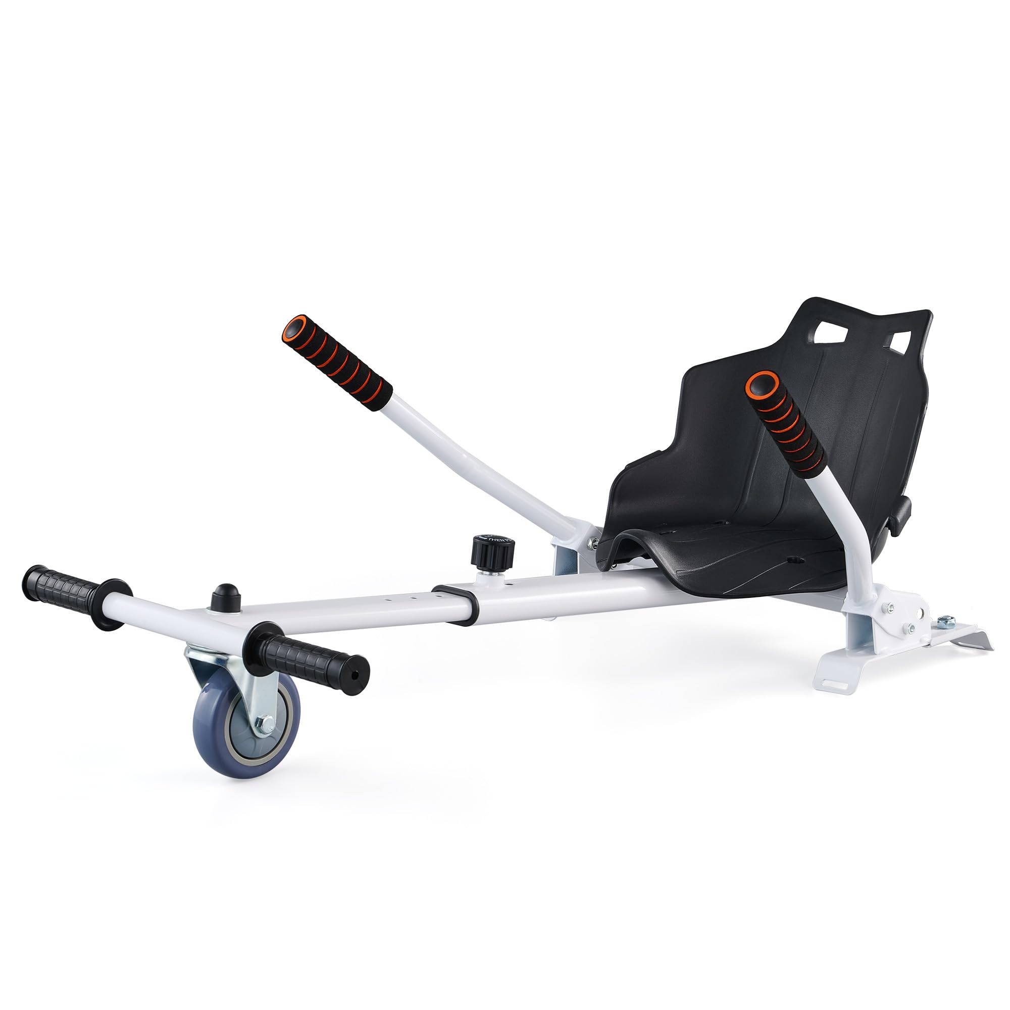 CO-Z Hoverboard Go Kart Adjustable Hoverkart Seat for Electric Self Balancing Scooters Fit Hover Board Sizes 6.5", 8" And 10" Hoverkart For Hoverboards (White)