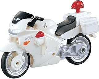 タカラトミー『 トミカ №4 Honda VFR800 白バイ (箱) 』 ミニカー 車 おもちゃ male 3歳以上 箱入り 玩具安全基準合格 STマーク認証 TOMICA TAKARA TOMY