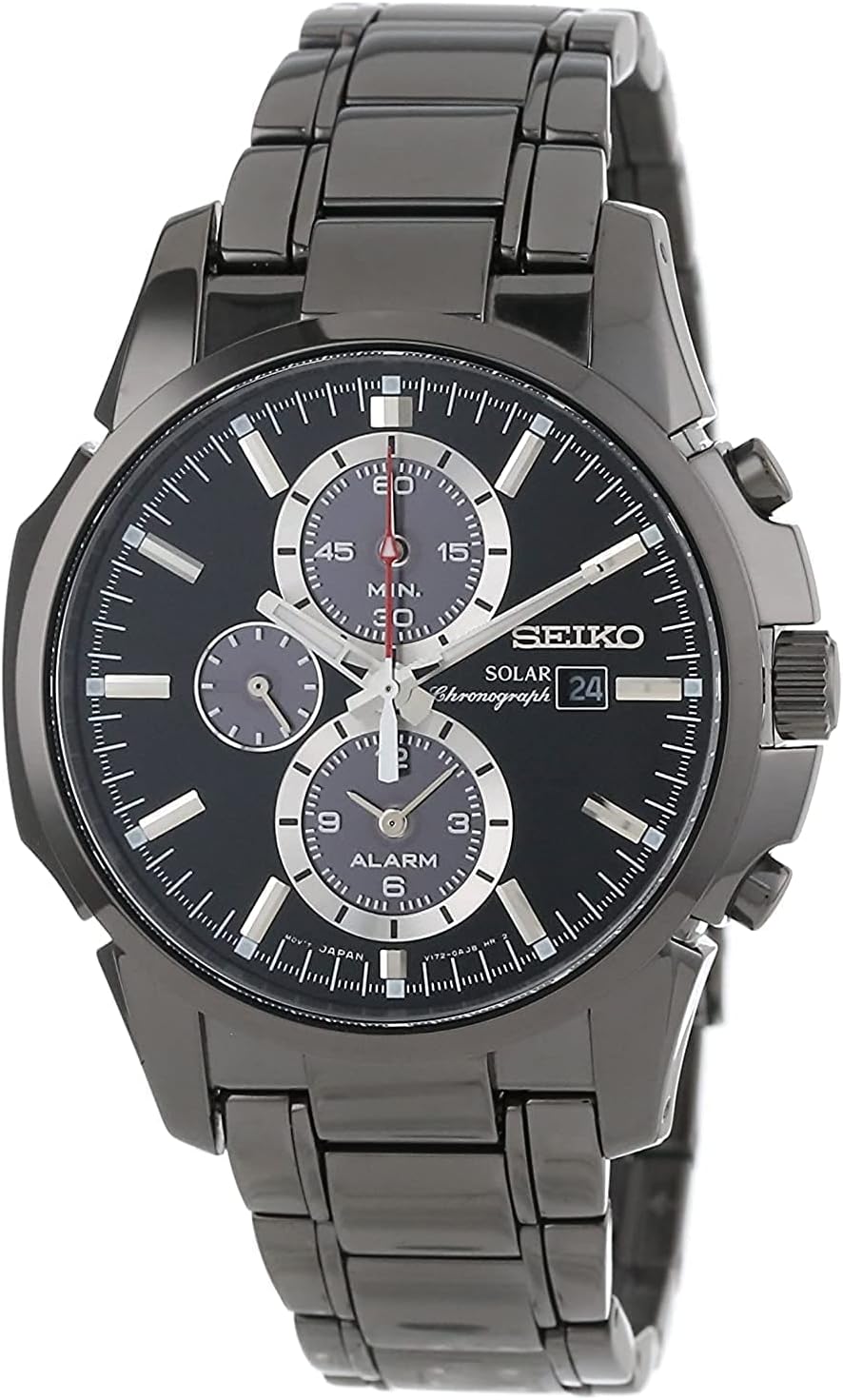 Seiko Men's SSC095 Chronograph-Solar Classic Solar Watch