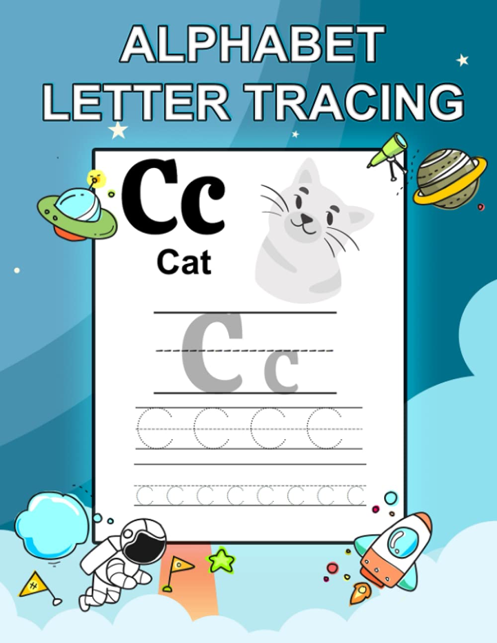 Alphabet Letter Tracing: Letter Tracing Book, Alphabet Writing Practice
