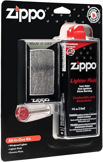 Zippo 24651 All-In-One Kit Silver, One Size