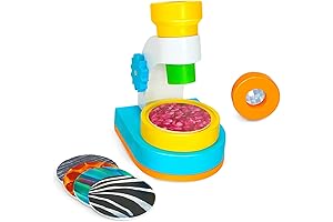 Microscope for Toddlers: Science Kit with Lenses for Kids