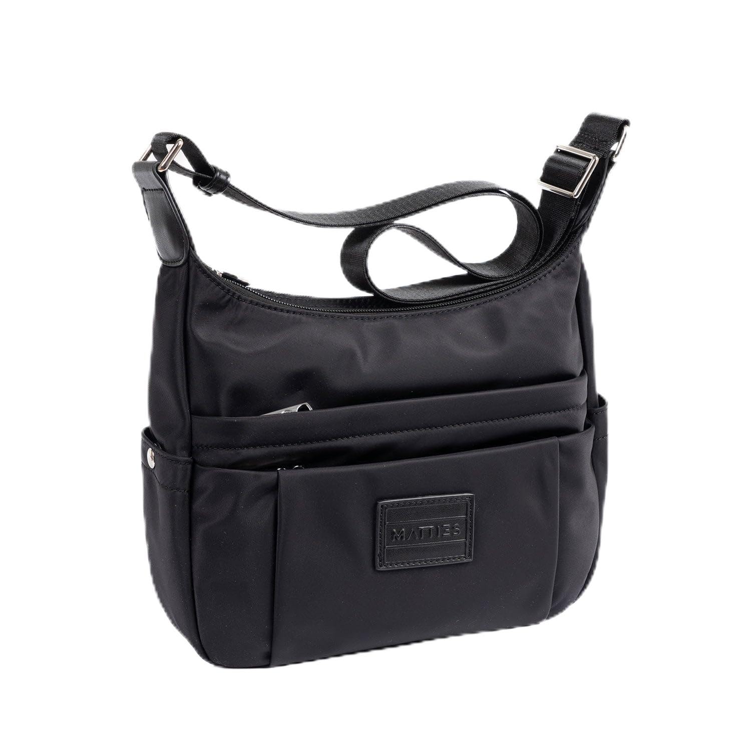 MATTIES Women's Jenna Bags, Black/White, 9cm x 26cm x 20cm