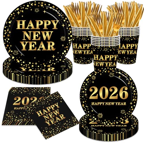 Vaisselle du Nouvel An pour sublimer facilement votre table de fête