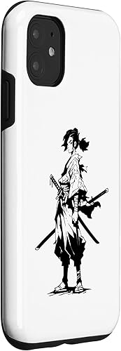 Miniatura 3 de Funda gráfica japonesa para iPhone 11 Kawaii Manga Samurai Anime Ninja