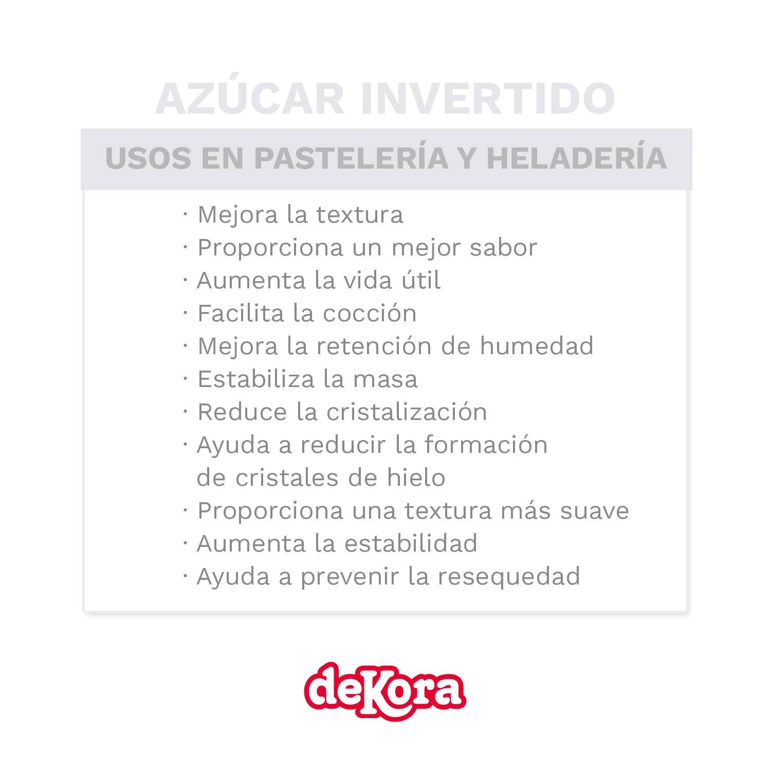 Azúcar Líquido Invertido 600 g para Pastelería y Heladería