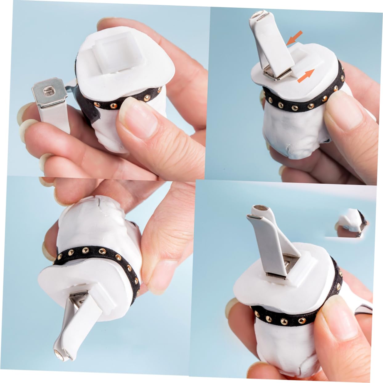 GLEAVI 3pezzi Car Air Freshener Clip Pitbull Profumatore Per Auto Decorazione Per Venti Diffusore Aroma Per Rinfrescare Auto Facile Da Installare e Rilassante Per Viaggi e Guida