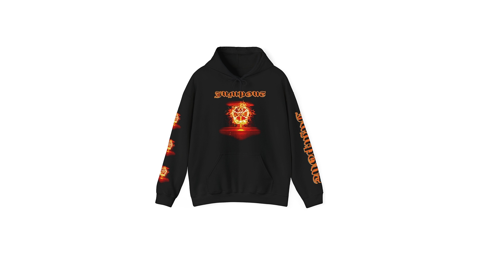 トップス osamason hoodie merch Osamason Flex Tour 2024 Merch Hoodie Pockets Drawstring