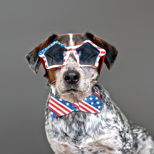 Miniatura 8 de Cintas patrióticas con borde con cable de 2.5 pulgadas, 10 yardas, cinta roja con alambre de camión para el Día de los Veteranos, bandera de Estados