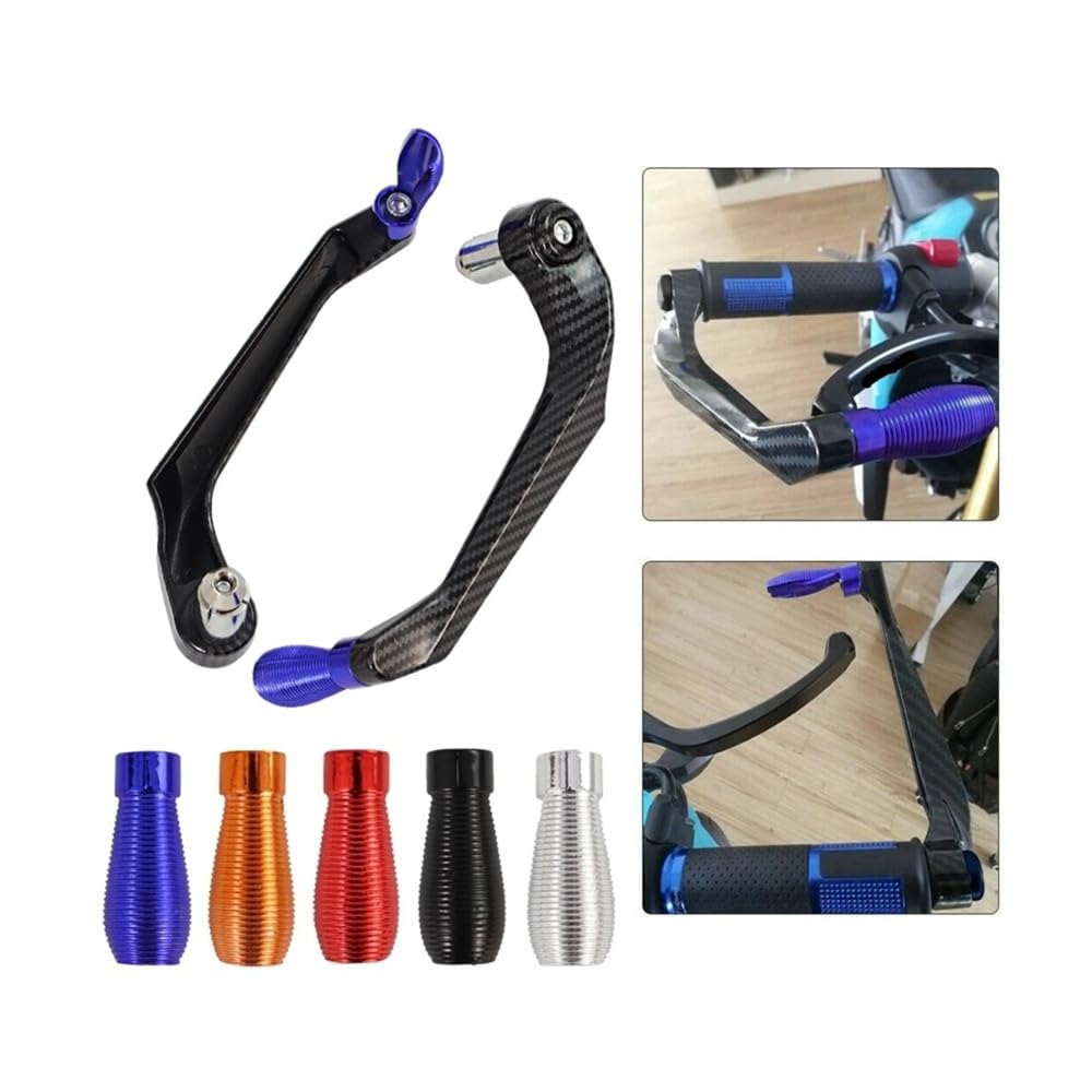 Protector guardamanos Protector De Mano Universal 7/8" para Manillar Motocicleta, Palanca Freno Y Embrague para Scooter, ATV Bicicleta