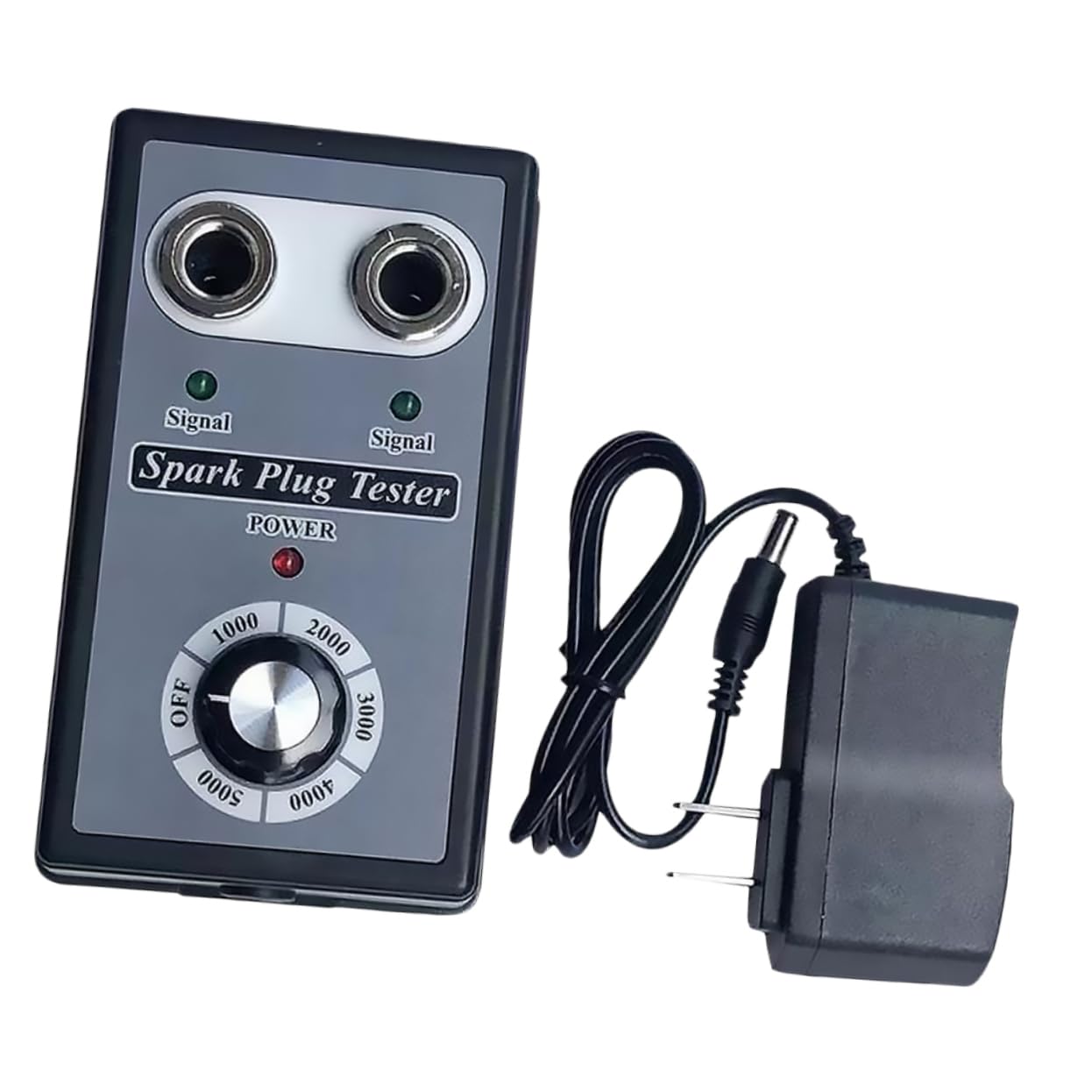 Gatuida Comprobador de Bujías Probador de Chispa Dos Orificios Detector de Diagnóstico para Sistema de Encendido Prueba de Bobina de Encendido