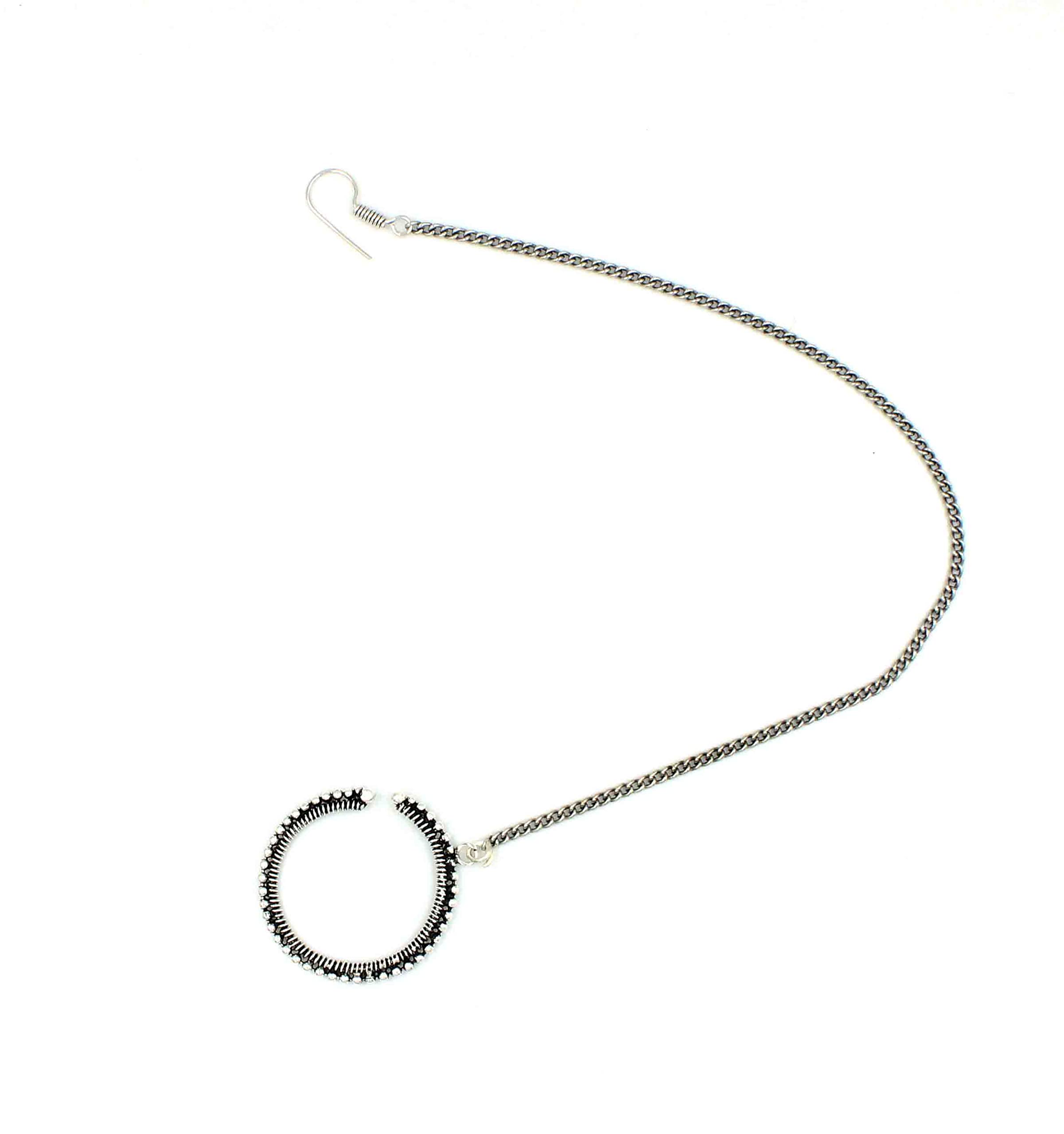 See full amazon price history chart for GURJARI JEWELLERS oxidised press Nath with Attached chain for girls and women NP49 big GURJARI JEWELLERS oxidised press Nath with Attached chain for girls and women NP49 big (B0BC1P2JVT) Amazon Price History, Amazon Price Tracker