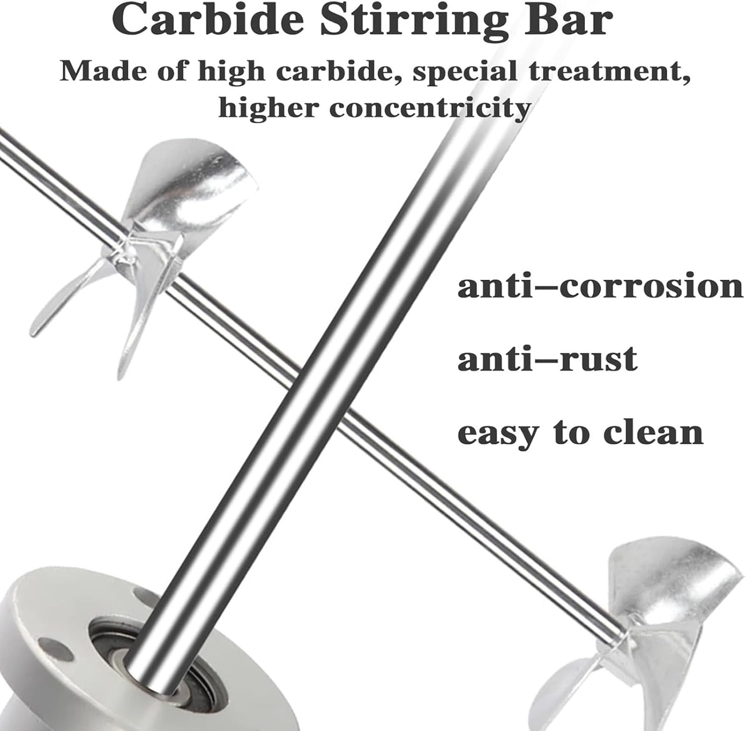 IBC Air Agitator, 3/4HP Pneumatic Tank Mixer Machine, Paint Stirring Machine, Folding Propeller, with Support Hanger, for Ink Dissolver Agitator