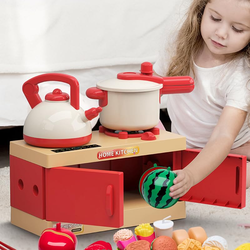 Lot De 14 Accessoires De Cuisine En Acier Inoxydable Pour Enfant - Marmites, Poêle, Passoire, Rangement Inclus