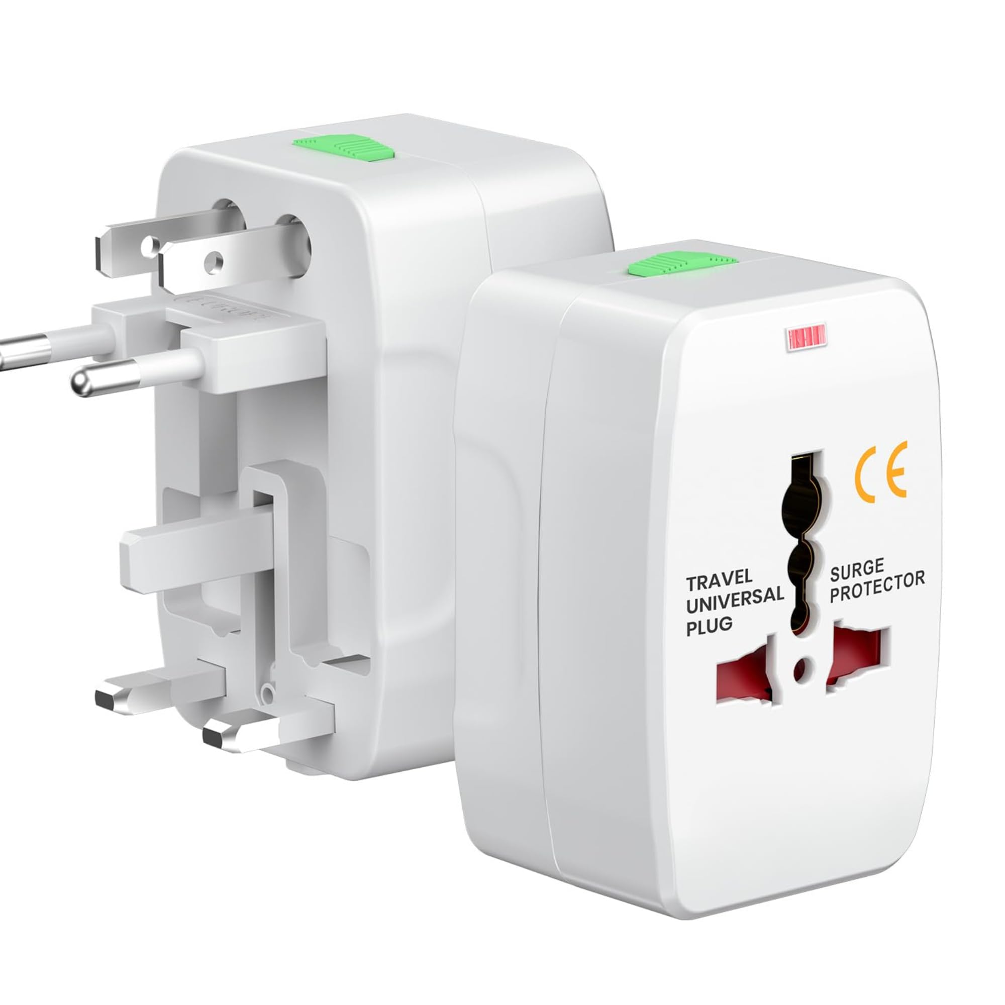 KOAT International Travel Adapter with Surge Protector & Indicator | Universal Travel Adapter with 6A AC Socket Output, All in One Fast Charging Adapter,Suitable for US,UK,EU,AUS,Etc - Pack of (1)-image-15