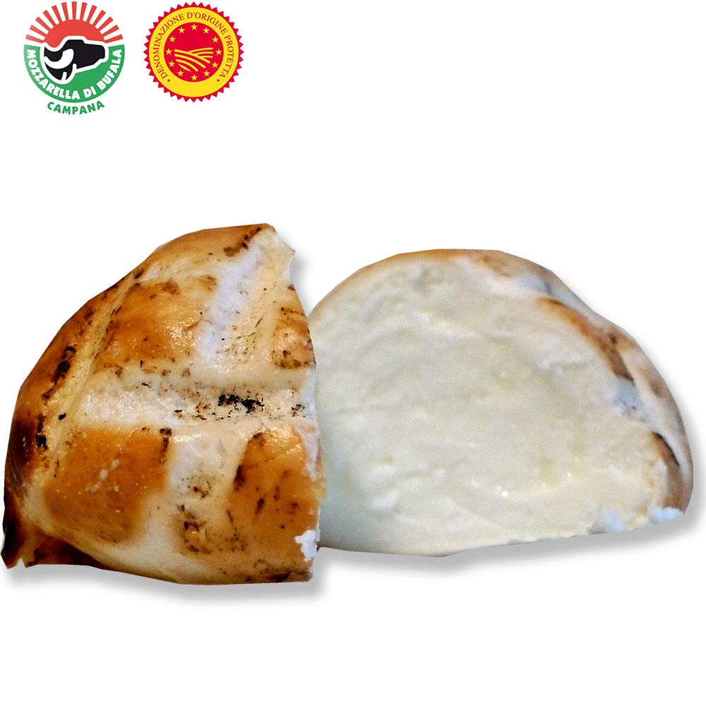 Mozzarella Affumicata Bufala Campana Dop|Provola Di Paestum|Latte Di Bufala|Alta Digeribilitã |Ordine Minimo 1Kg|Pezzatura 250G O 500G|Consegna 24/36 Ore|Dettaglio Spedizioni Nelle Descrizioni