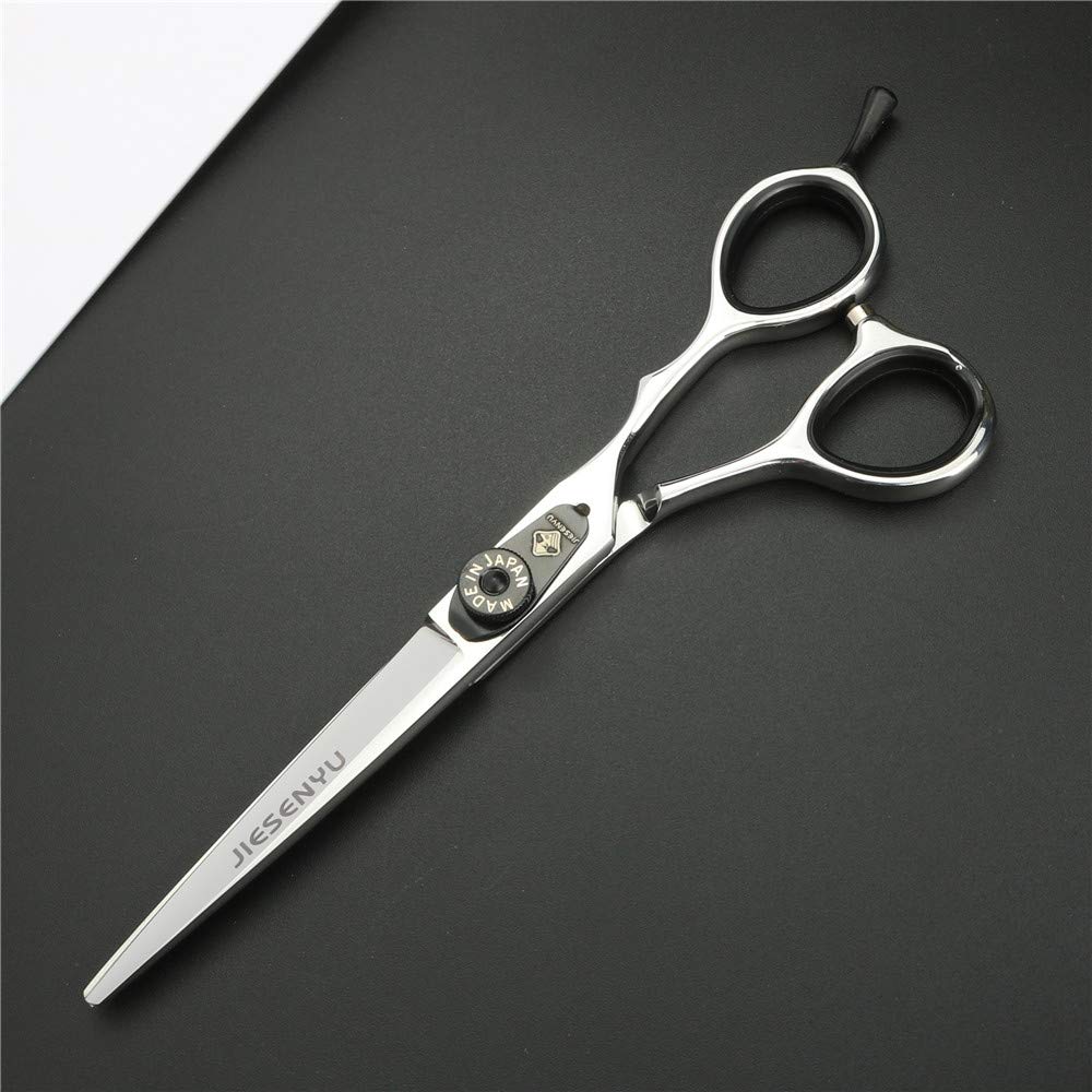 JIESENYU Profi-Friseurschere 440C Stahl – Wählbar 4.0/5.0/5.5/6 Zoll, Scharf & Langlebig Mit Ledertasche