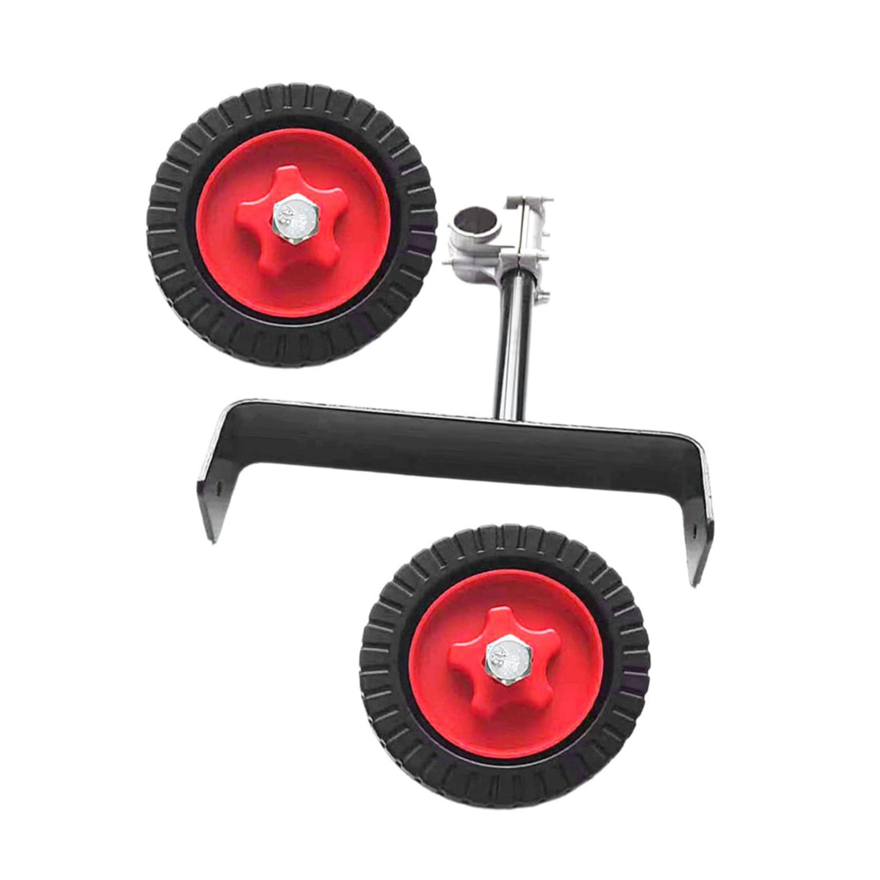Rueda Auxiliar para Soporte Estable Accesorio para Recortadora de Césped Ligera y Compatible con Ruedas Carrito Resistente
