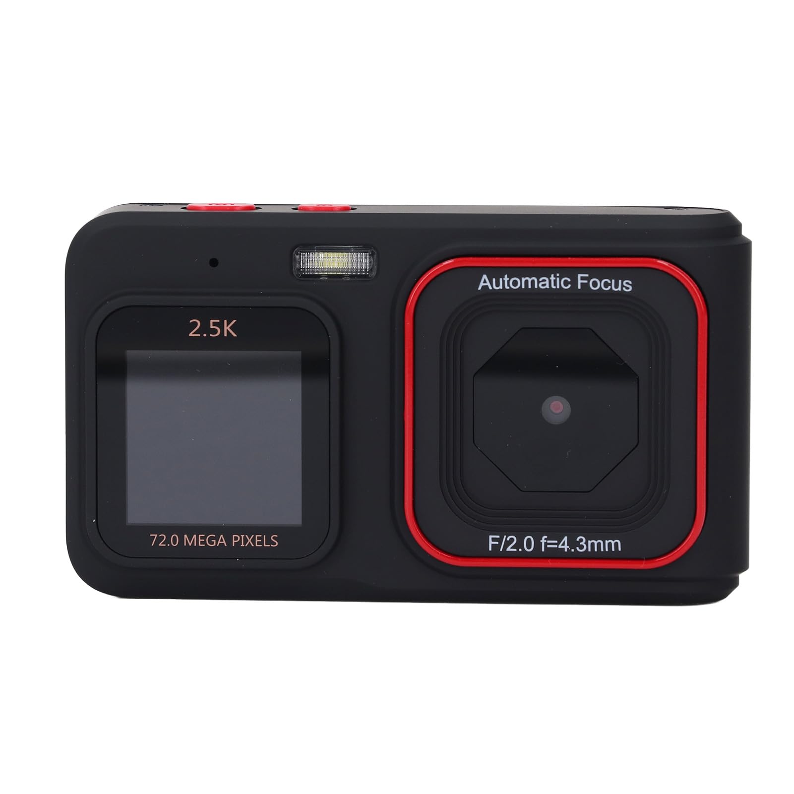 Dpofirs 2.5K Digital Camera for Photography, 16X Zoom 72MP Video Camera Camcorder Autofocus, Dual Screen Compact Selfie Camera for Travel Gatherings Graduations (Black)-image-46