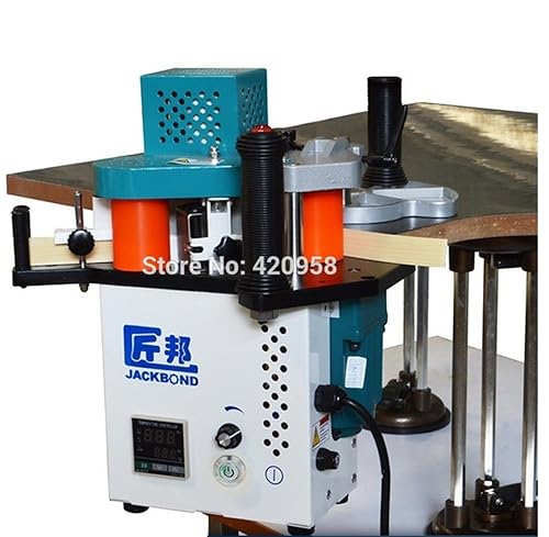 CGOLDENWALL JBT90 - Máquina portátil de PVC para borde de madera, máquina de bandas de borde portátil con control de velocidad 0-5M/min