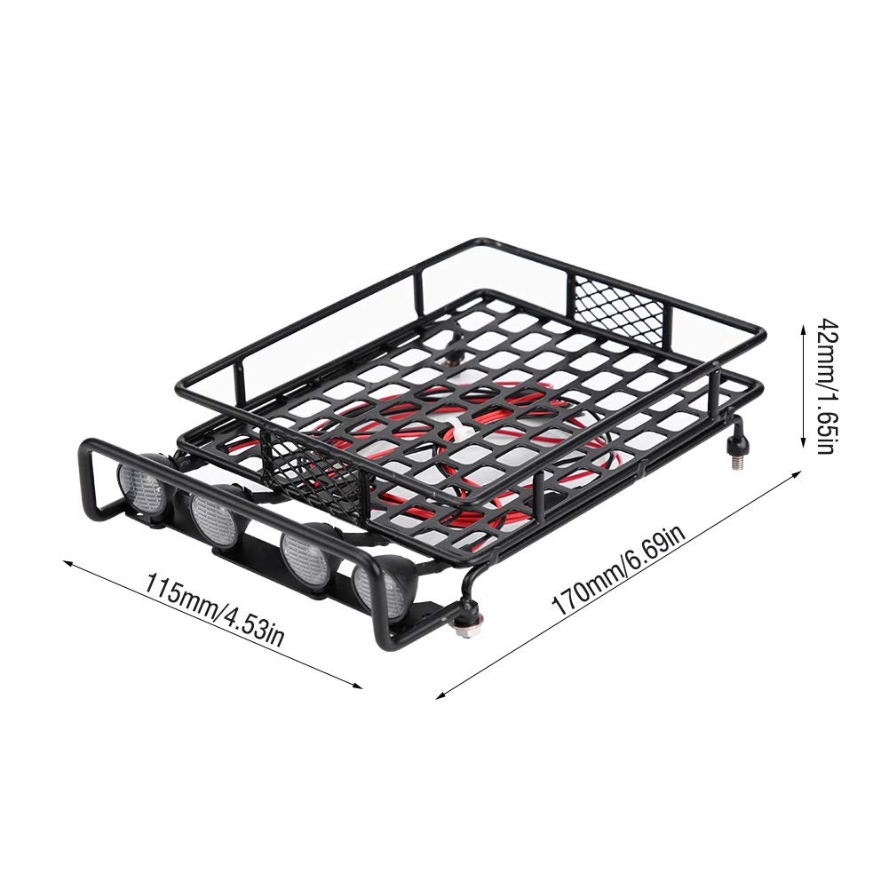 MEJOR Portaequipajes Universal Para Techo De Coche Auto SUV Camion Car 64x38x4