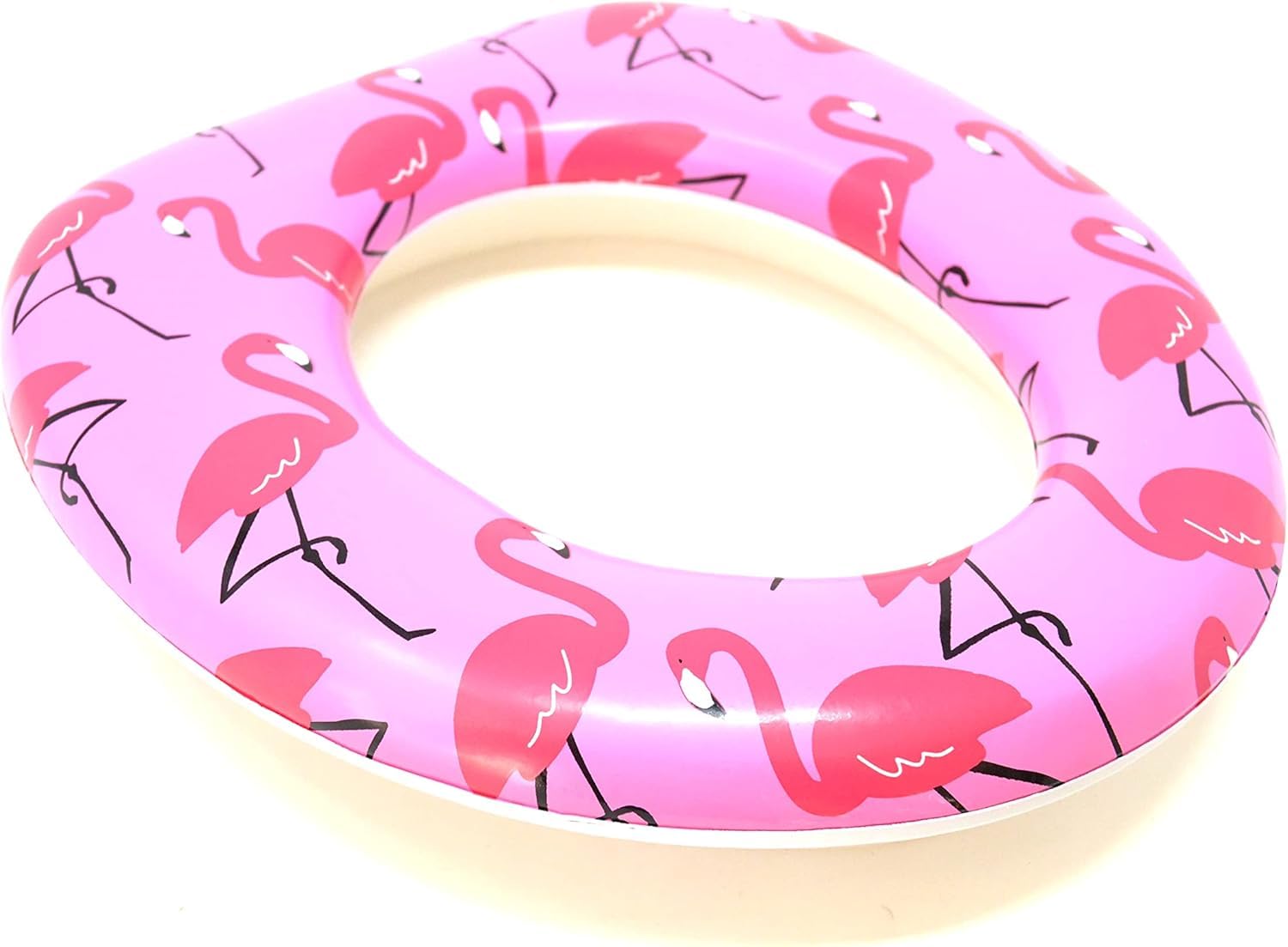 Pink Universal Toilet Reducer Adapter 29 X 27 CM Bath Trainer Potty Training Soft Foam Cover