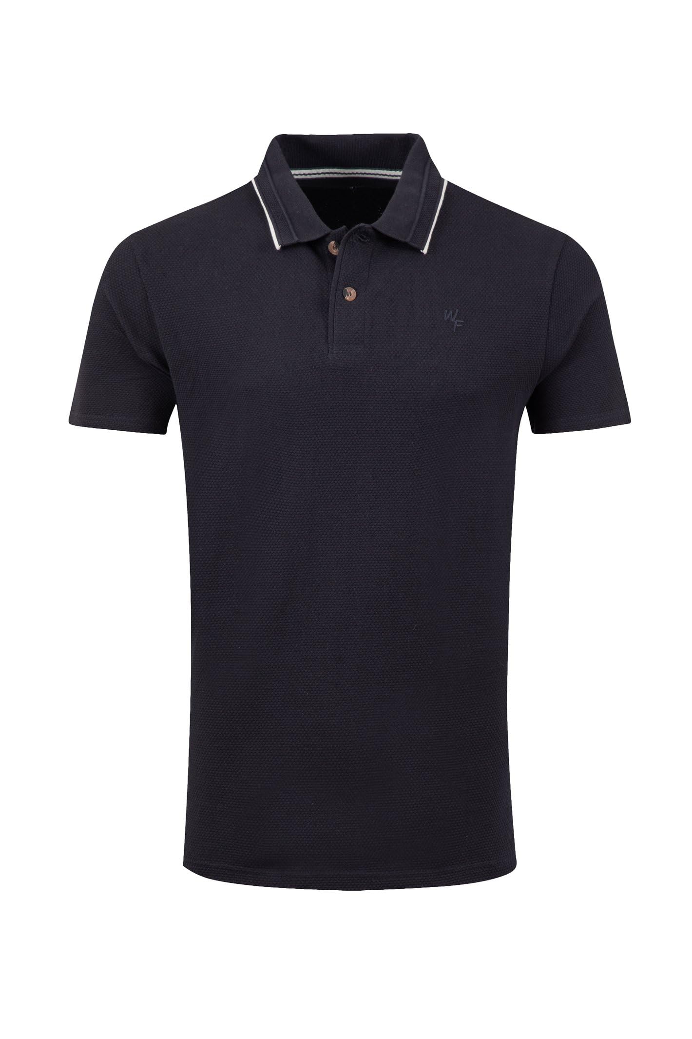 Weird Fish - Men's Polo Shirt - Cotton Textured - S - Midnight