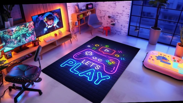 Tapete gamer Osimiccp 150x90 cm antideslizante miniatura 7