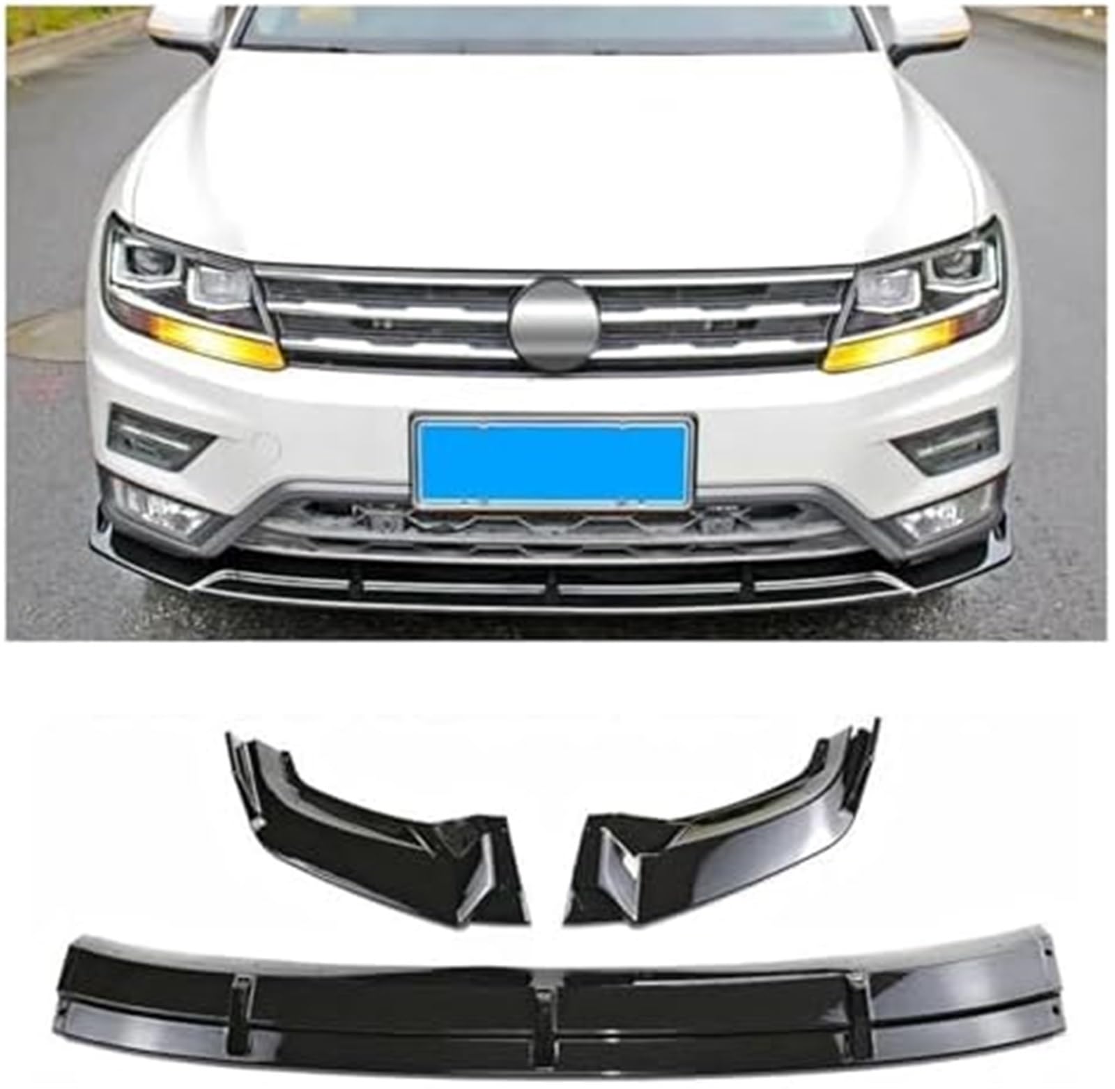 Splitter przedni zderzak samochodowy Lip Splitter Dyfuzor Body